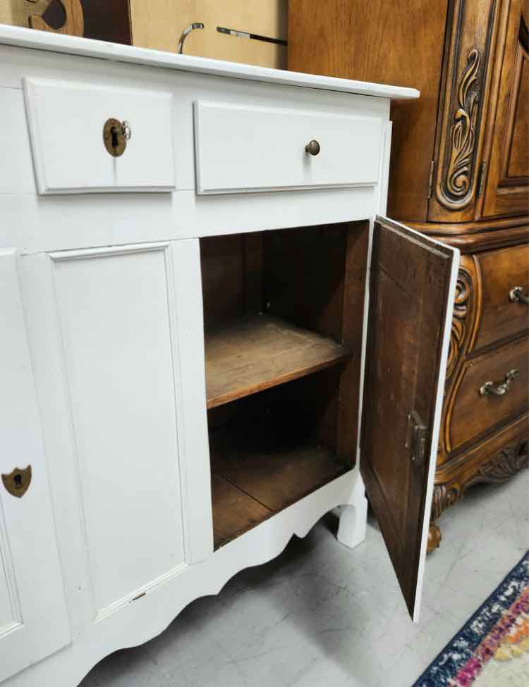 White Buffet Cabinet
