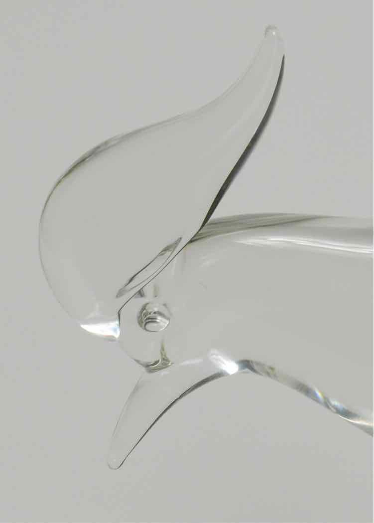 Glass Roadrunner Figure