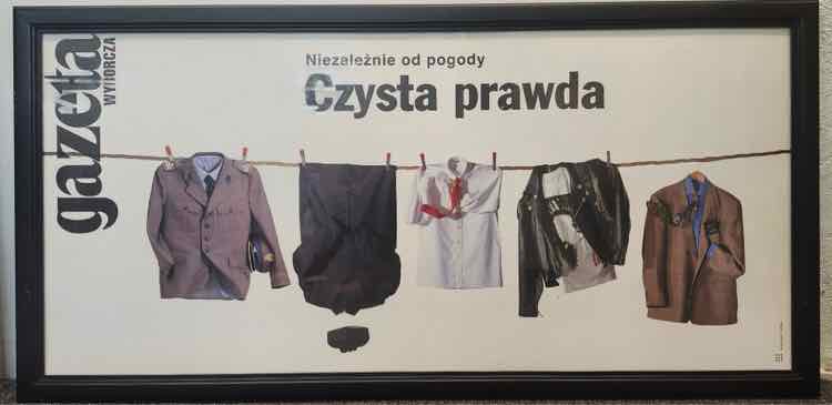 "Suits vs Rock N Roll" Gazela Wyborcza Ad Art