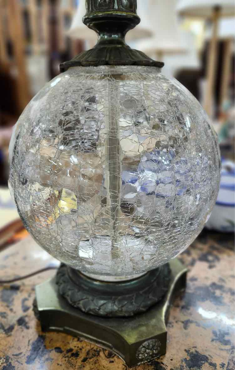 Glass Globe Lamp