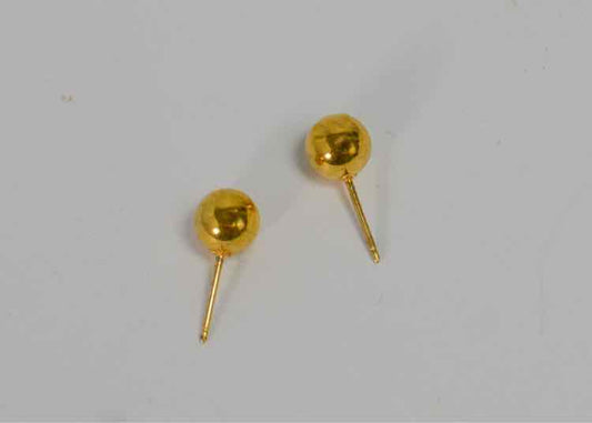 14K Gold Stud Earrings