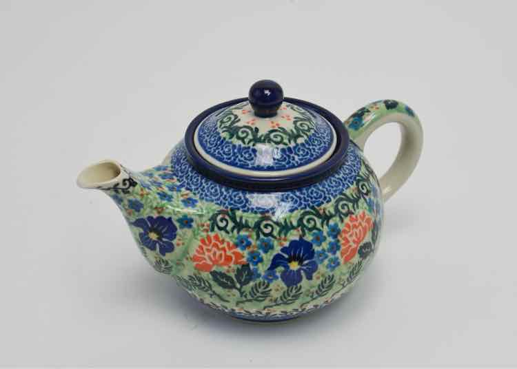 Polish Blue Rose "Unikat" Teapot