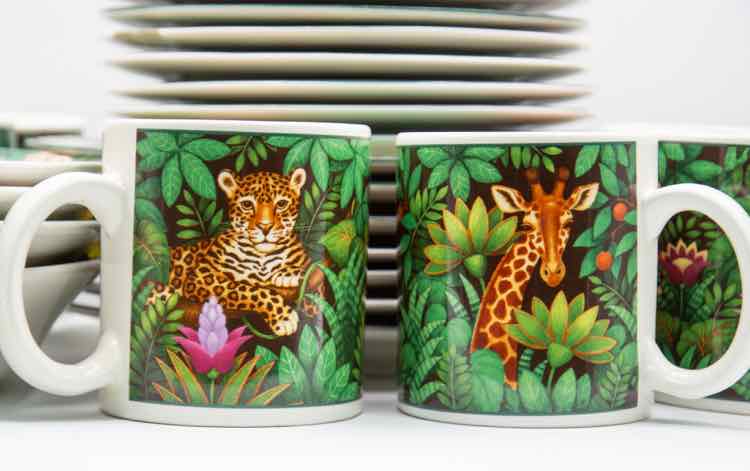 Sakura Animal Plate Set 27pc