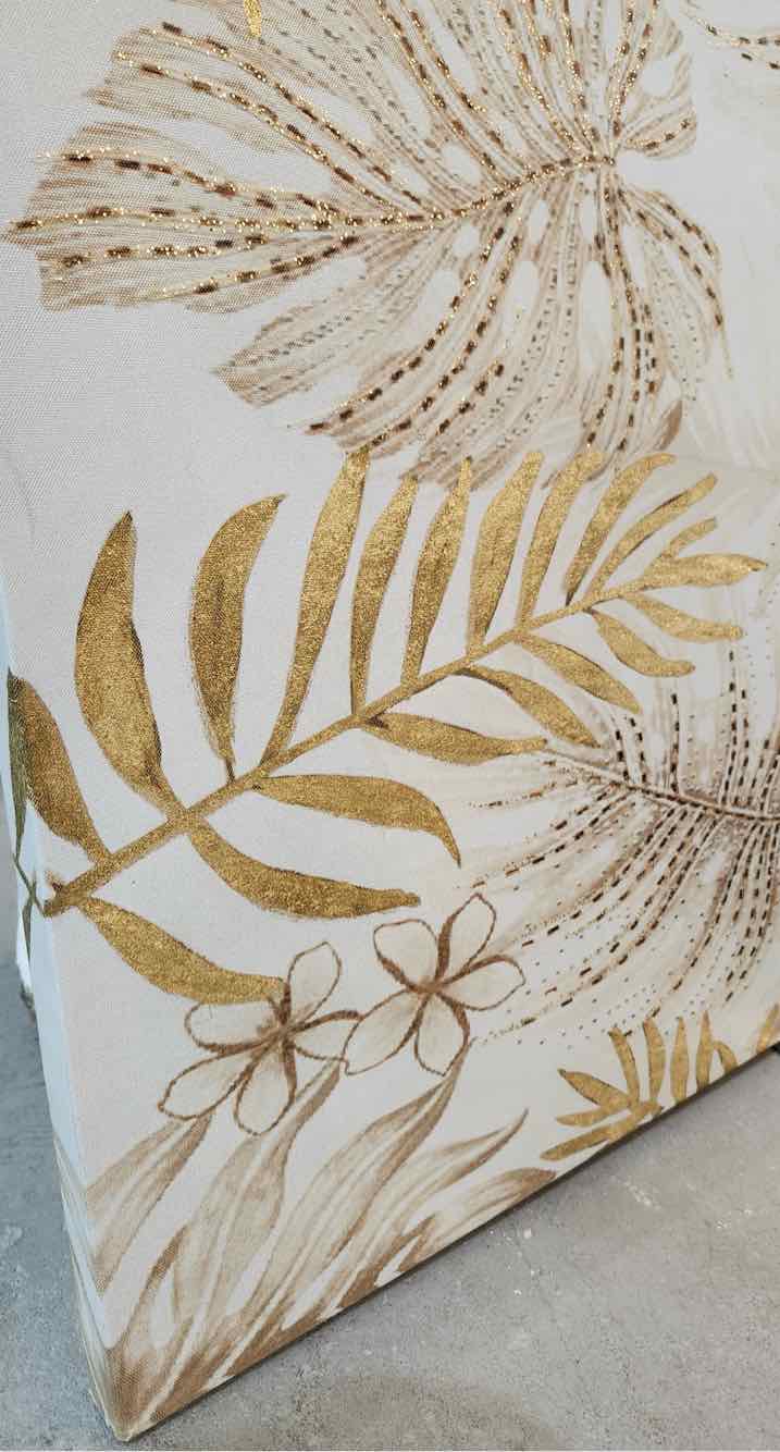 Gold Palm Fram's Mixed Media