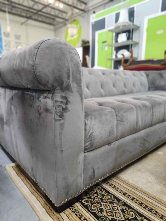 American Signature Grey Couch