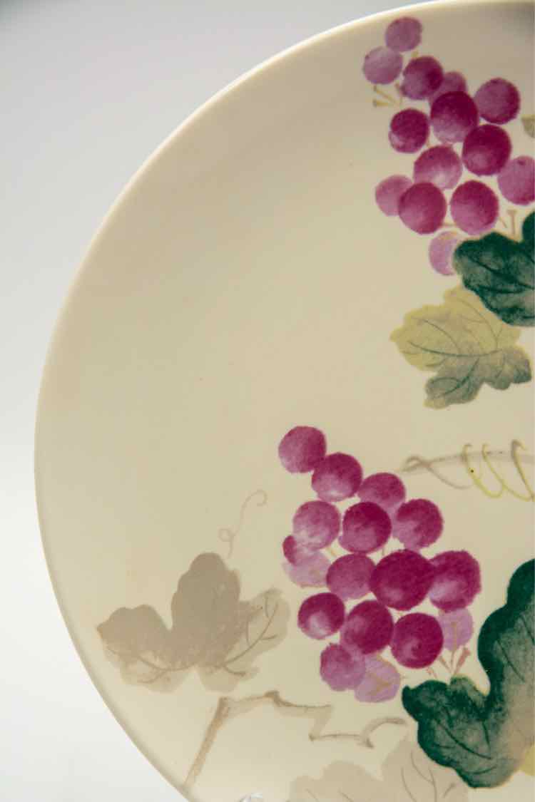 Japanese Cloisonne, Okata Kori, Deco Plate