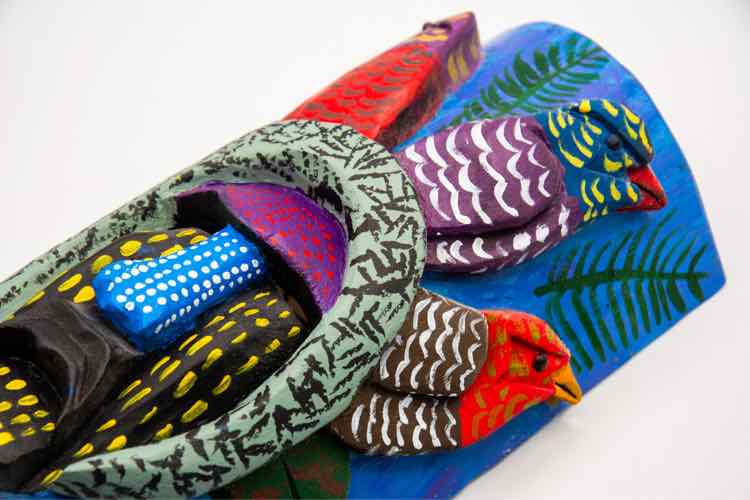 Pelota Parrot Mask