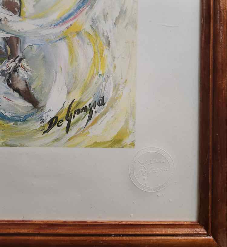 "Hoop Dance" Signed Print DeGrazia