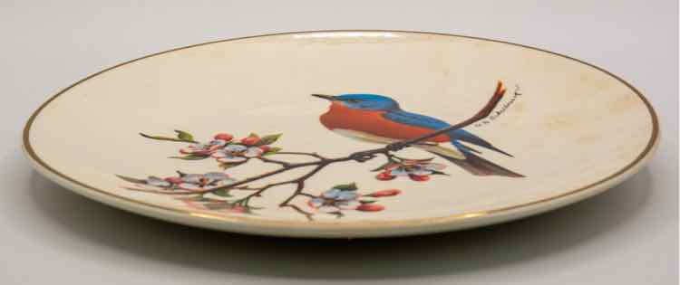 Avon Bluebird Plate