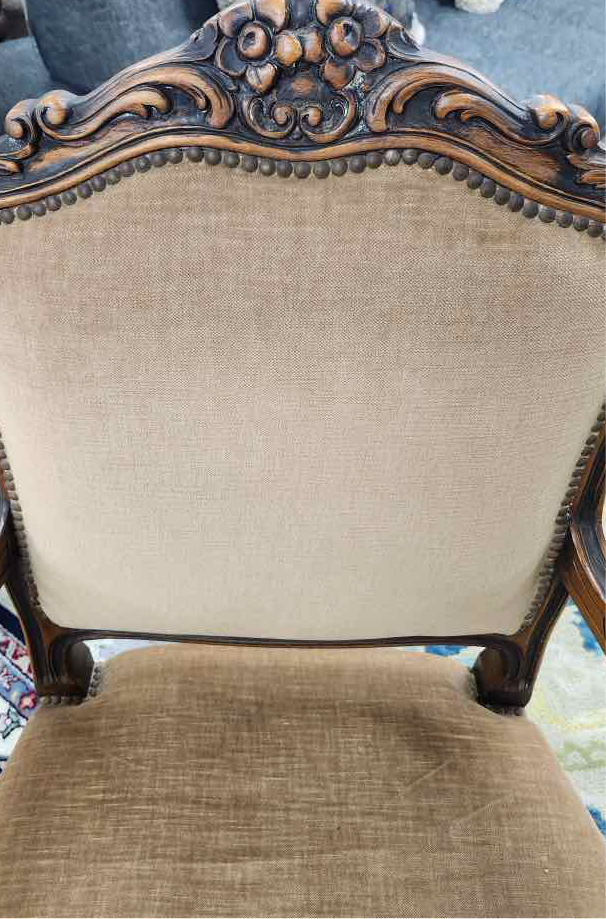 French Brown Arm Chair