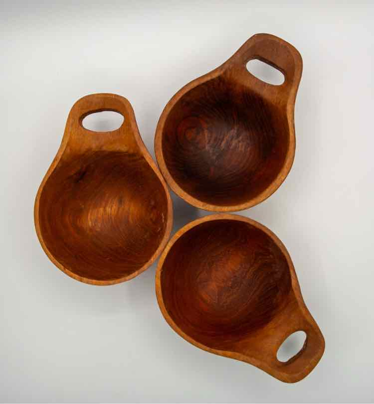 MCM Teak Bowls