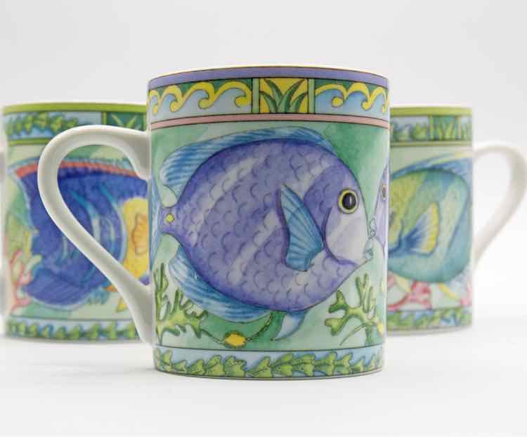 Sea Garden Mug Set