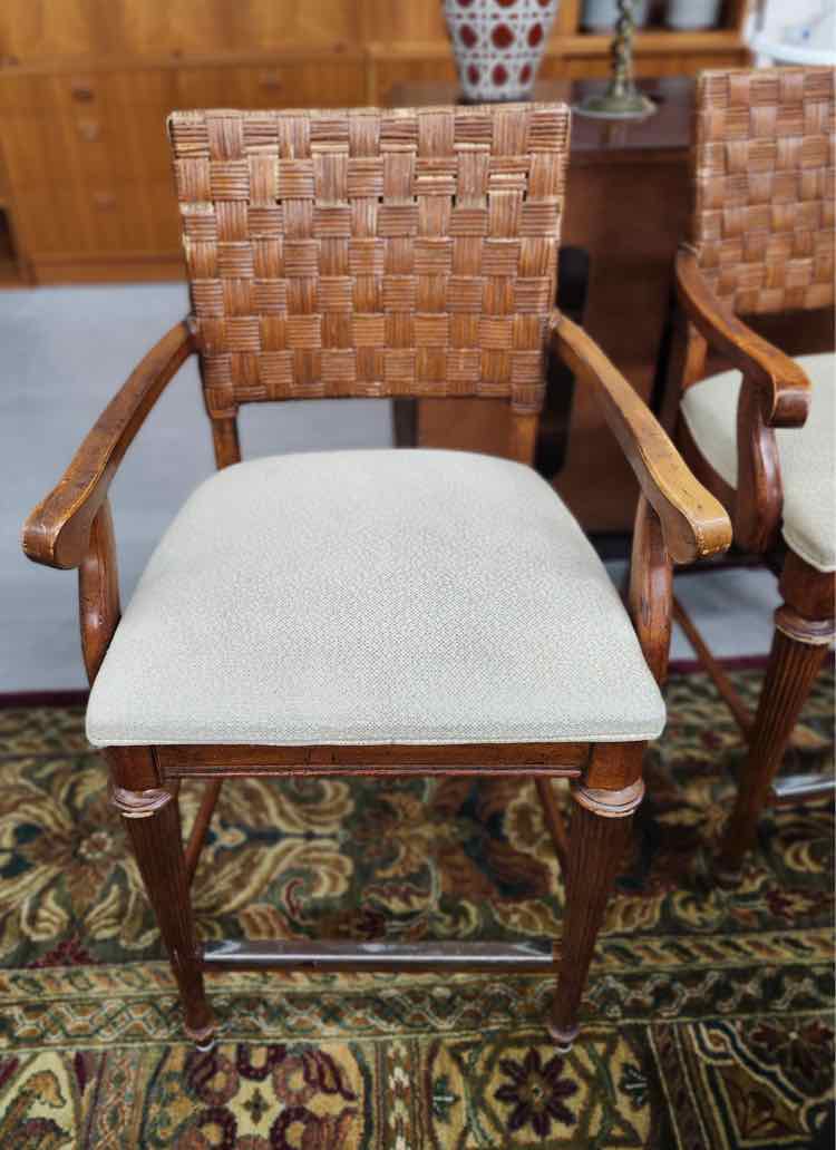 Pair of Wood Stools
