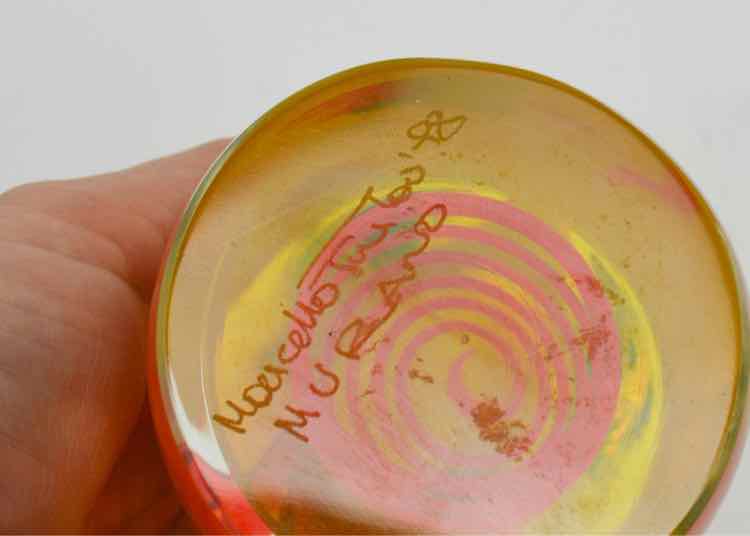 Signed Murano Glass Mouse