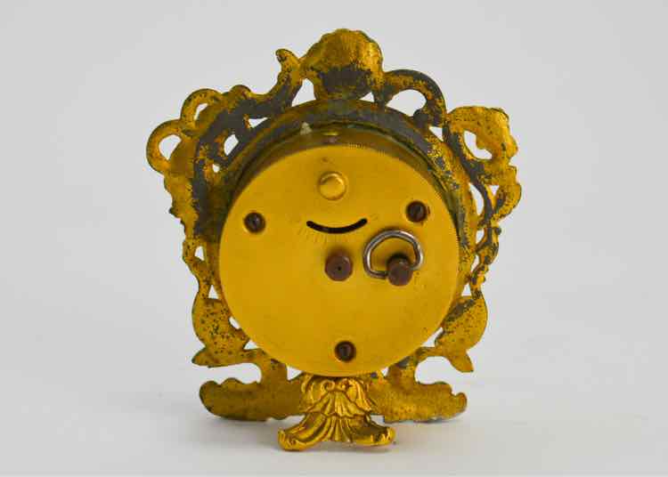 Antique Ansonia Gilt Metal Clock