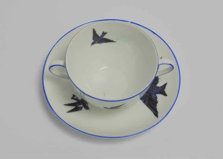 Austria Bluebird Cup & Saucer