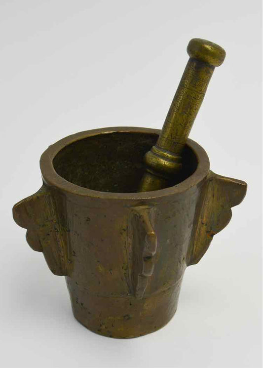 Bronze Apothecary Mortar & Pestle