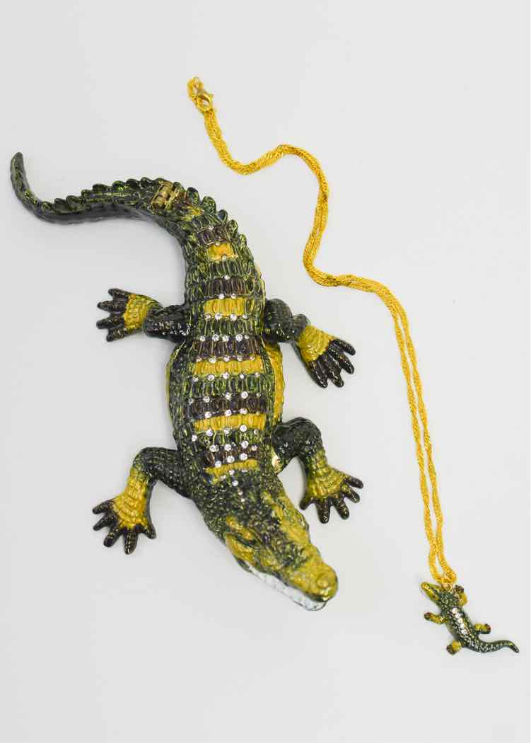 Alligator Box and Charm