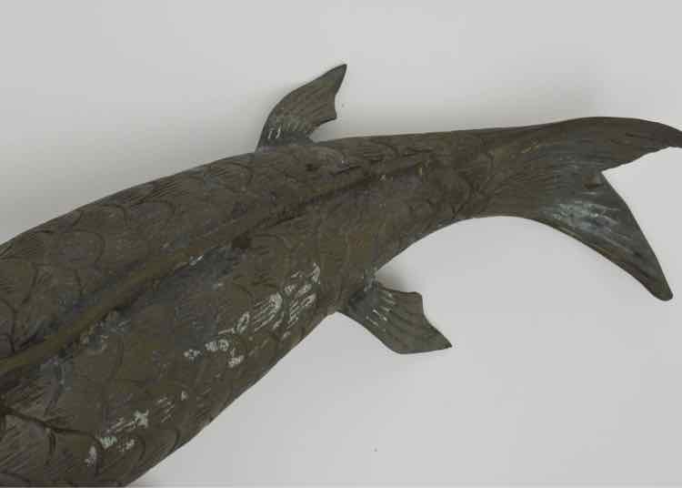 Bronze Koi Fish Sculpture