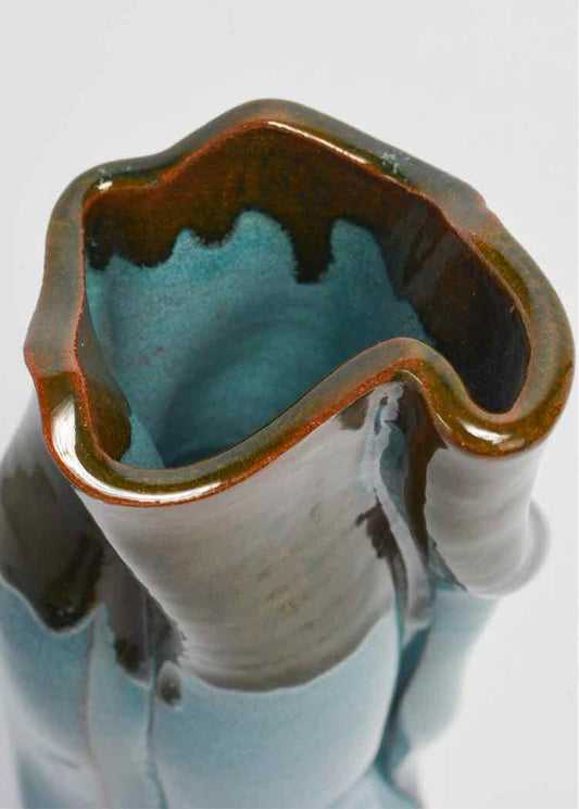 Ruffled-edge Vase