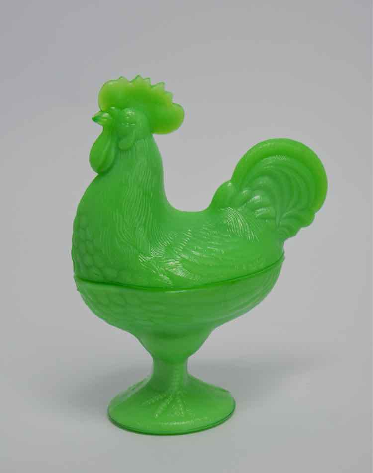 Vtg. Rooster Candy Dish