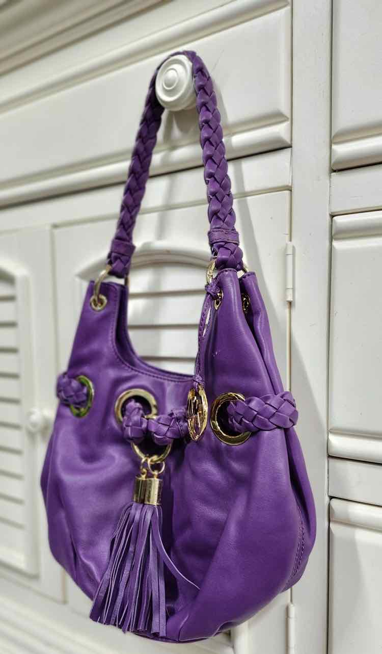 M. Kors Braided Grommet Shoulder Bag