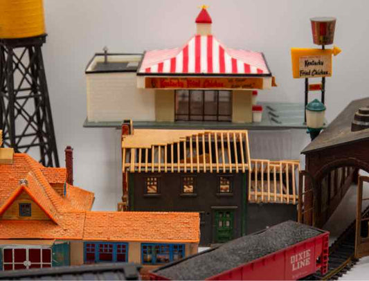 Vtg. Bachman Bros Train Set