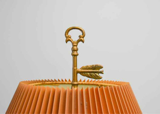 Tan Ceramic Lamp