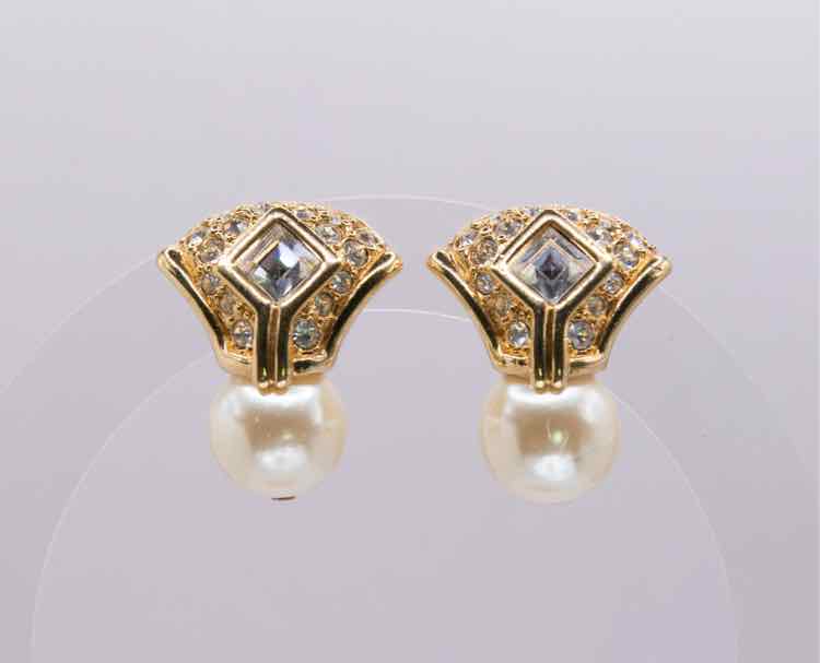 Swarovski Clip Earrings
