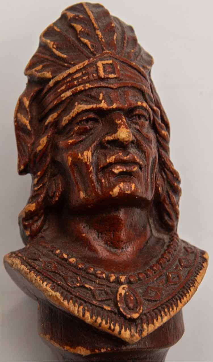 Vtg. Indian Chief Bottle Opener