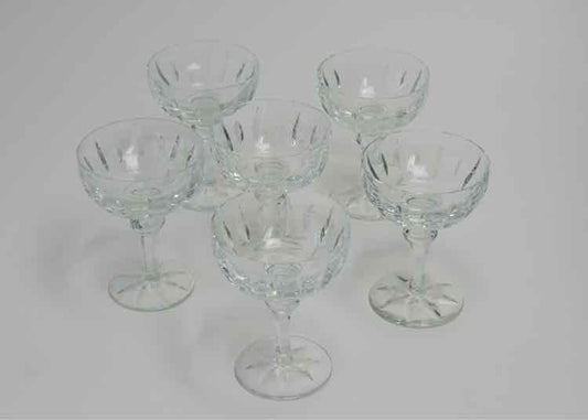 Atlantis Coupe Glasses Crystal