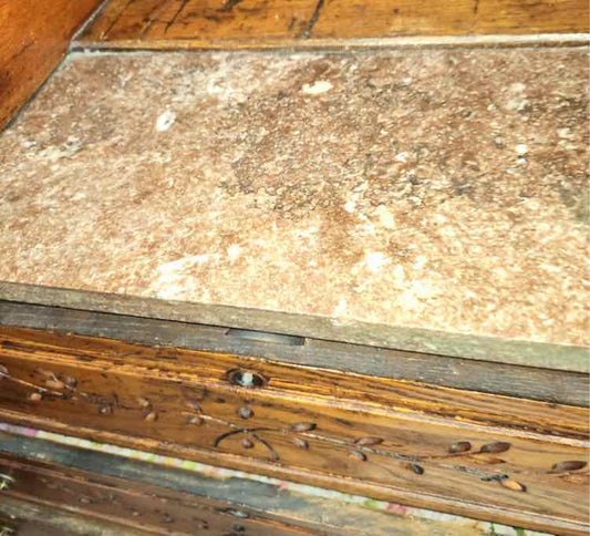 Antique 3 Drawer Dresser w/ Marble Top