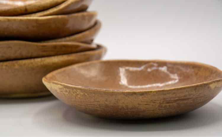 Set of 7 Pottery Bowls