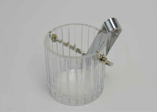 Crystal Baccarat Harmonie Ice Bucket/Tong Set