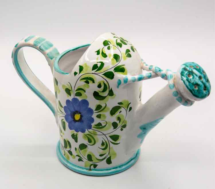 Small Italian Handpainted Vase