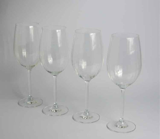 4pc 18oz Red Wine Glasses