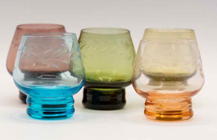 Tiny Cordial Glasses