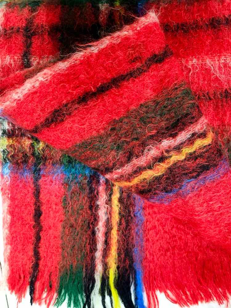 Christmas Plaid Throw Blanket