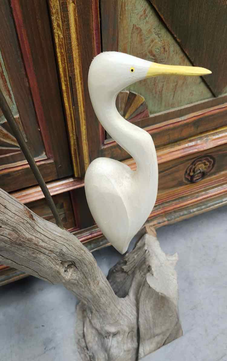 Sandhill Cranes on Driftwood