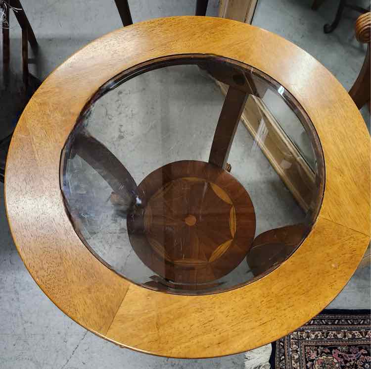 Low Round End Table