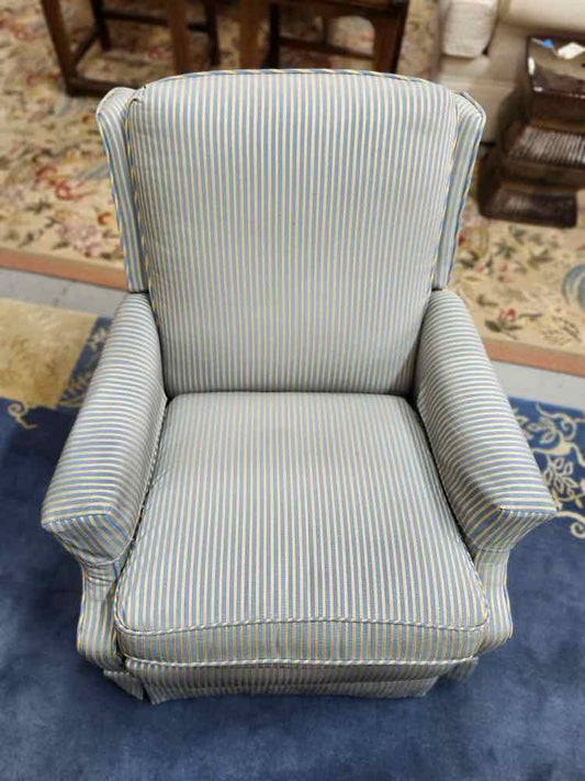 Striped Recliner Chair