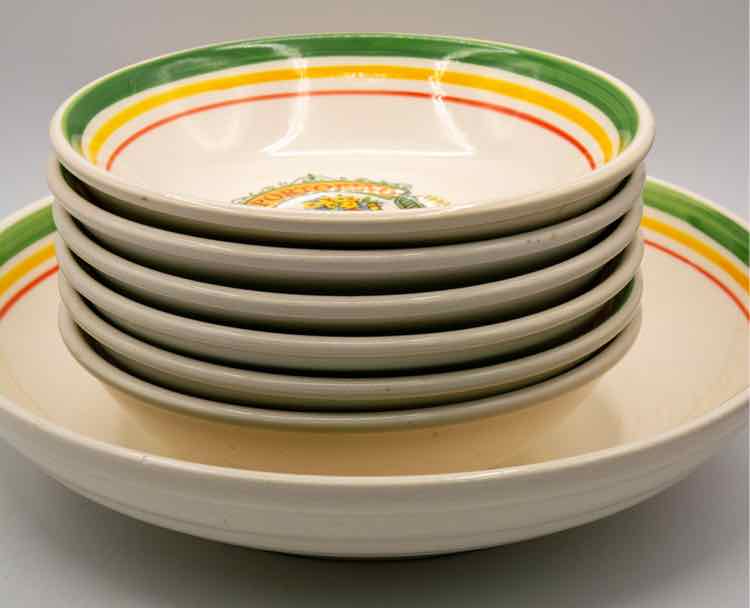 Portofino Past Serving Bowl & Dishes