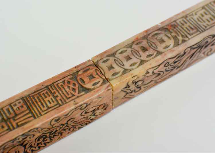 Carved Opium Pipe