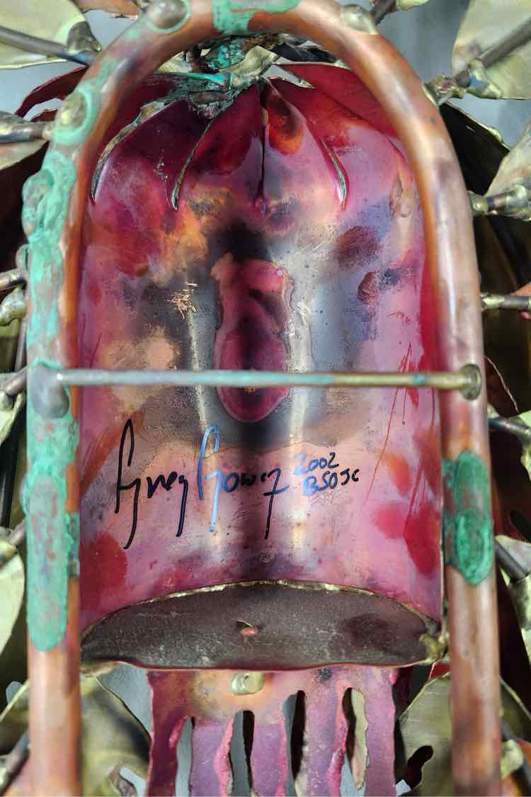 Art Hope Style Mask Metal Art by Greg Gowen