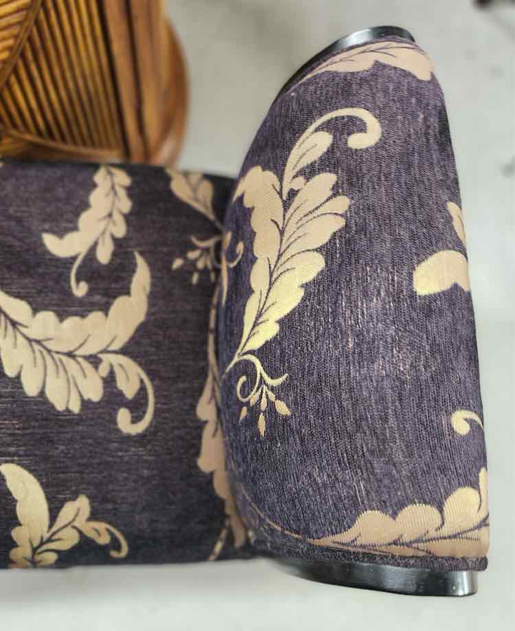 Black Upholstered Bench