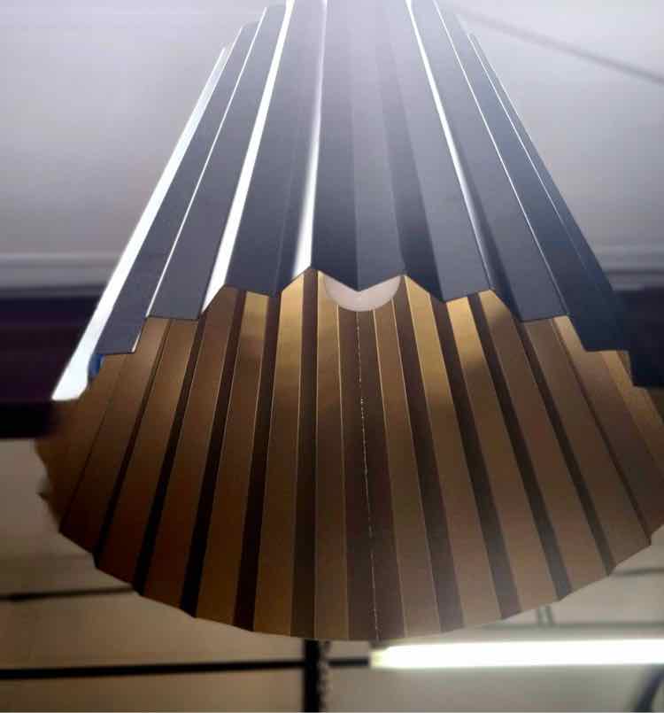 Ravelle Pleated Pendant Light