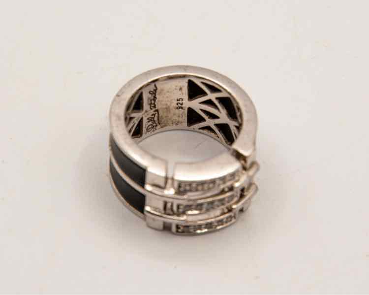 Belle Etoile Italian Rubber Ring .925