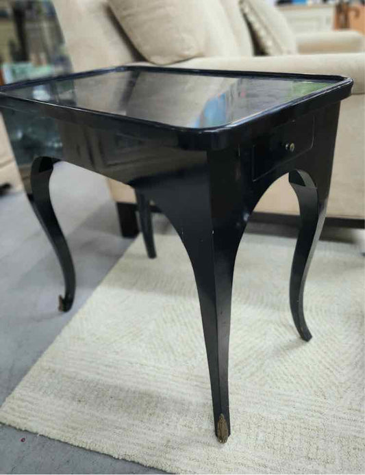 Pair of Black End Tables