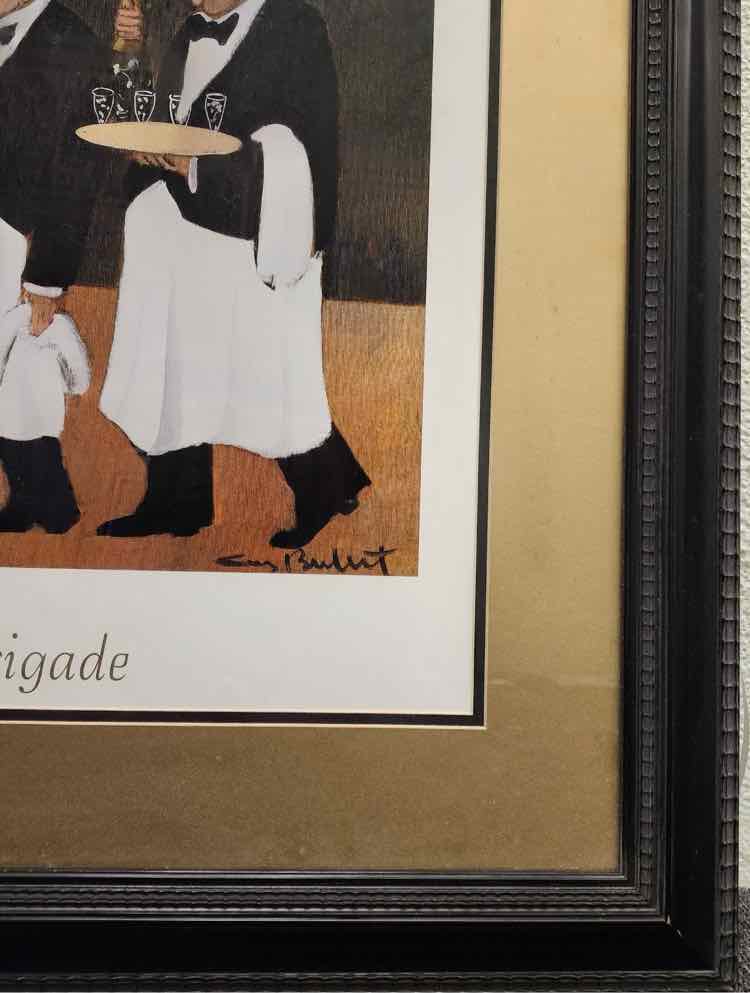 Change of the Bottle Brigade/G.Buffet Art Print