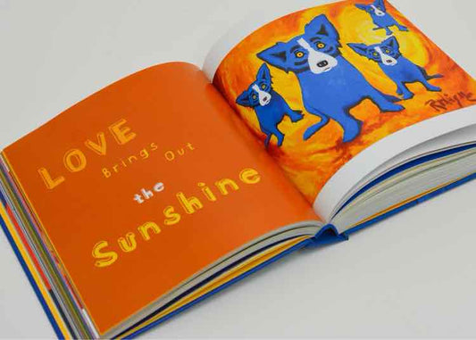 Book Blue Dog Speaks by George Rodrigue
